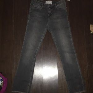 Free people crop flare jeans